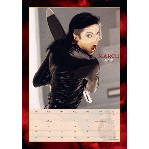 Michael Jackson A3 Calendar 2025