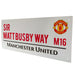 Manchester United FC Sir Matt Busby Way Street Sign