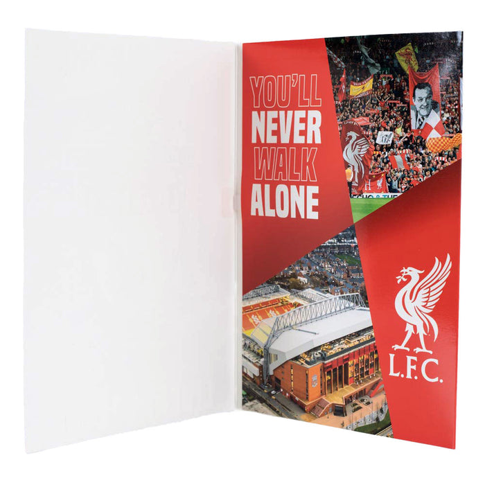 Liverpool FC Musical Birthday Card