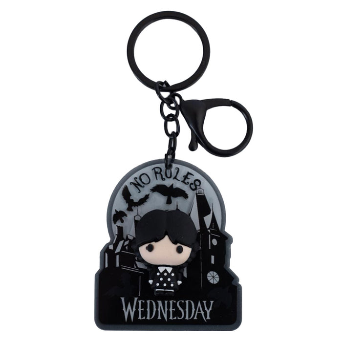 Wednesday 3D Chibi Keyring