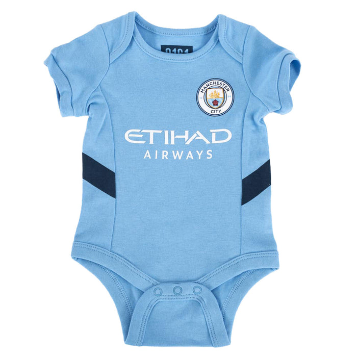 Manchester City FC 24/25 Season 2 Pack Bodysuit 12-18 Mths