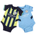 Manchester City FC 24/25 Season 2 Pack Bodysuit 6-9 Mths