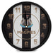 Newcastle United FC LED Stripe Wall Clock