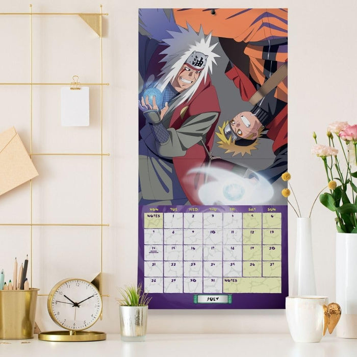 Naruto: Shippuden Square Calendar 2025