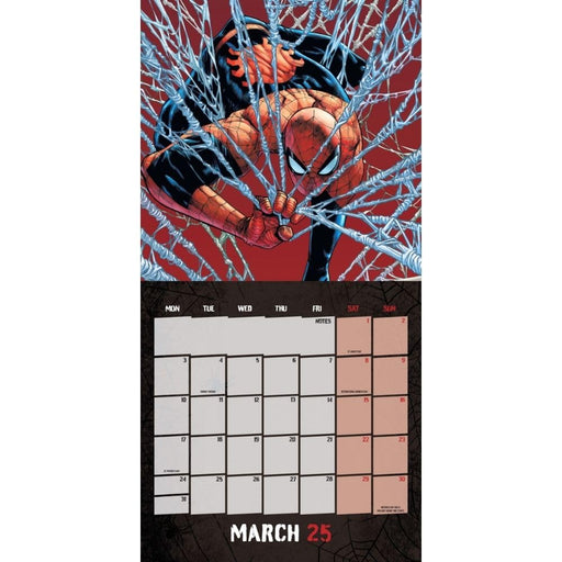 Spider-Man Square Calendar 2025