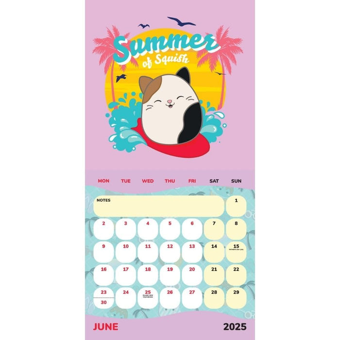 Squishmallows Square Calendar 2025