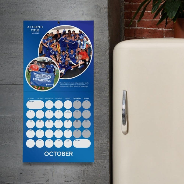 Chelsea FC Legends Square Calendar 2025