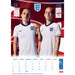 England Lionesses A3 Calendar 2025