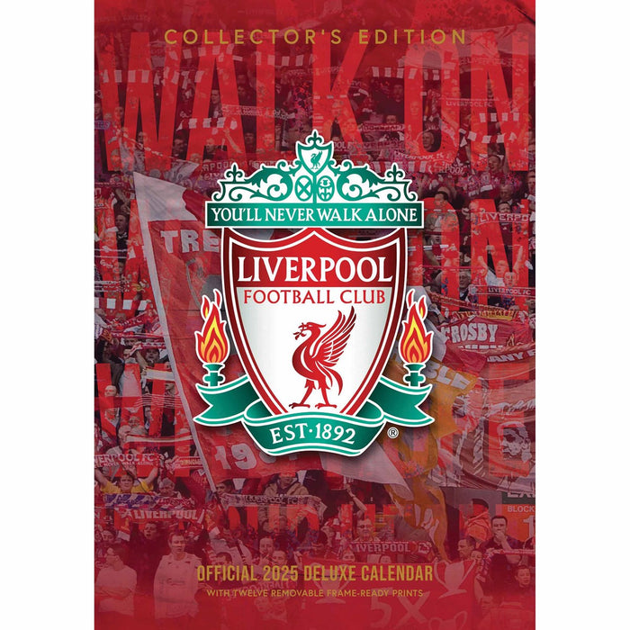 Liverpool FC Deluxe Calendar 2025