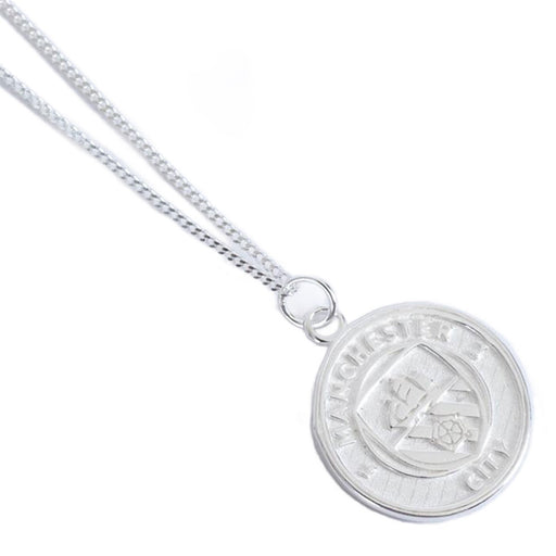 Manchester City FC Sterling Silver Pendant & Chain