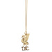 Liverpool FC 18ct Gold Plated on Silver Liverbird Pendant & Chain