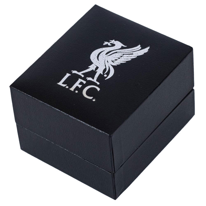 Liverpool FC Sterling Silver Split Shank Ring Large