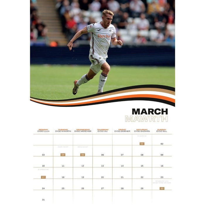 Swansea City AFC A3 Calendar 2025