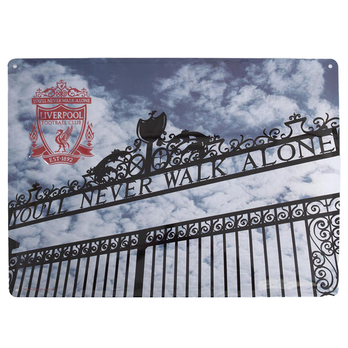 Liverpool FC Shankly Gates Large Sign