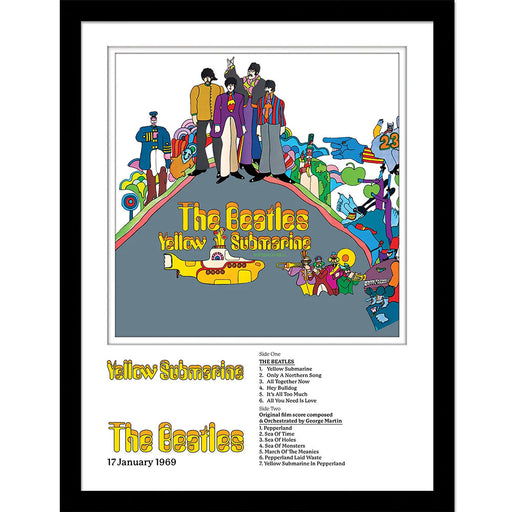 The Beatles Yellow Submarine Framed Collector Print