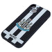 Newcastle United FC iPhone 15 Striped Silicone Case