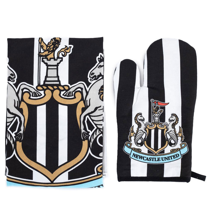 Newcastle United FC Apron & Oven Glove Set