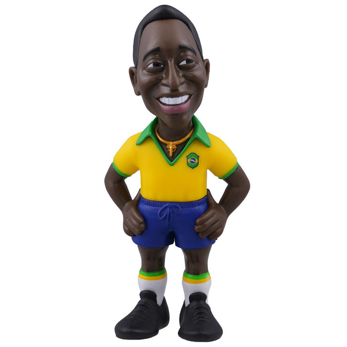 Pele MINIX Figure 12cm Brazil Home Kit