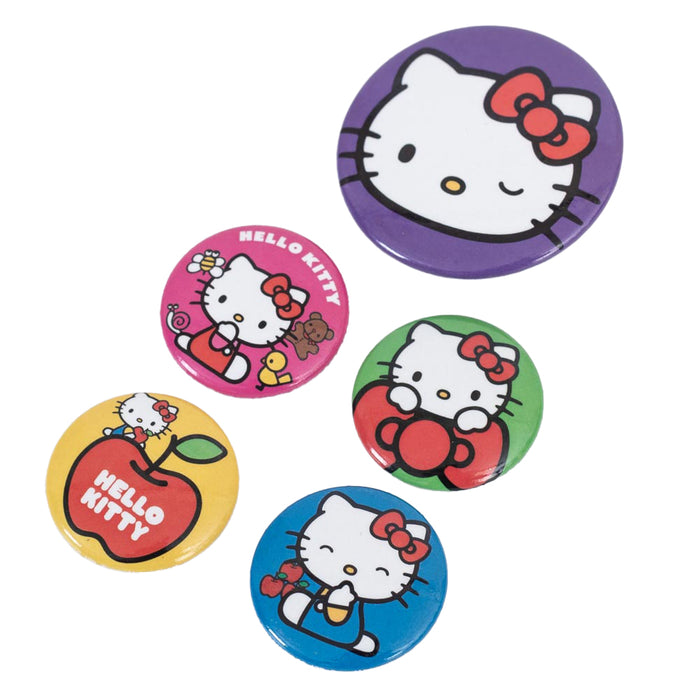 Hello Kitty Button Badge Set