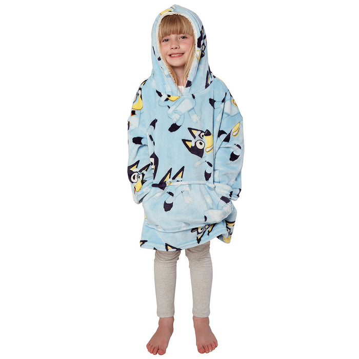 Bluey Kids Poncho Blanket