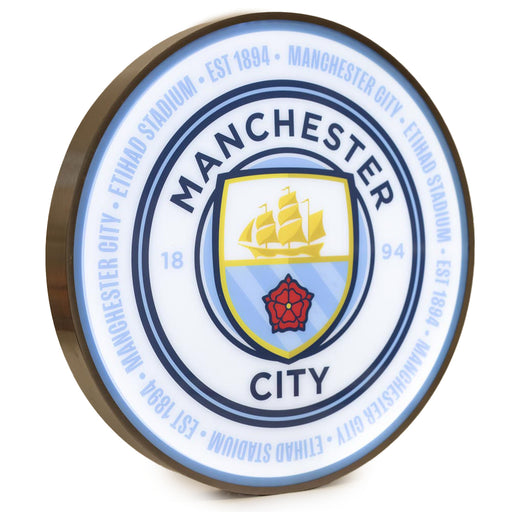 Manchester City FC 12 Inch LED Wall Light