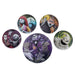 The Nightmare Before Christmas Button Badge Set