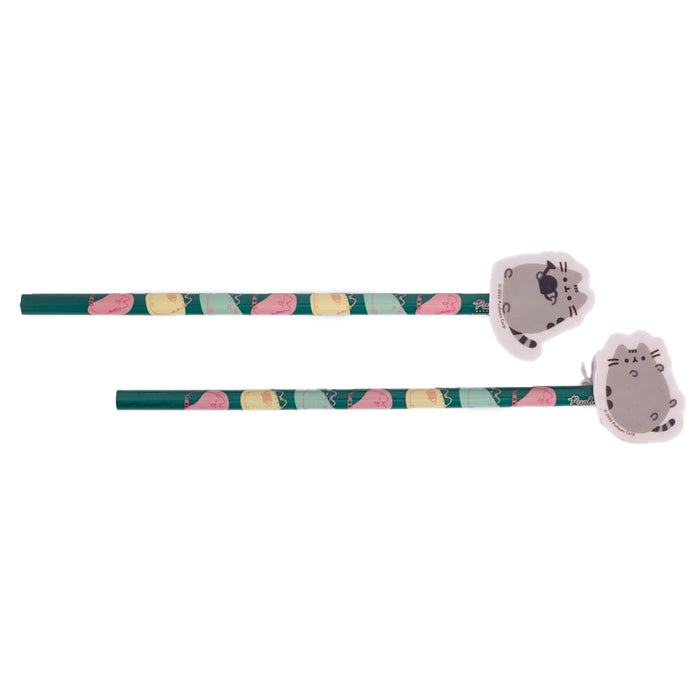 Pusheen 2pk Pencil & Topper Set