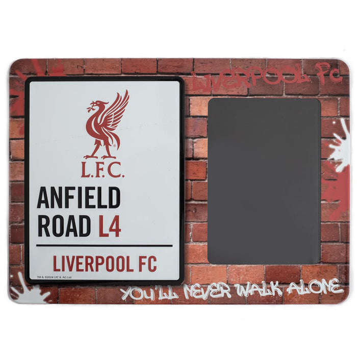 Liverpool FC Anfield Road Picture Frame Sign