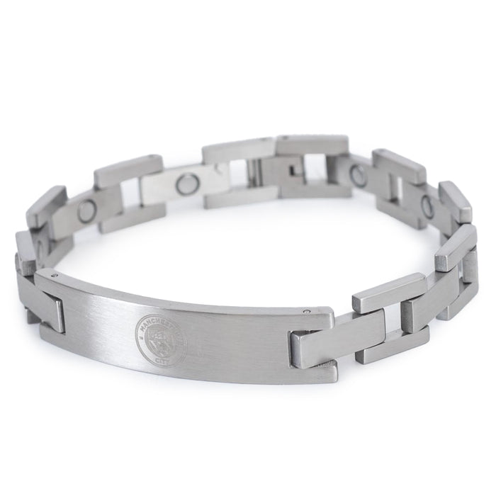 Manchester City FC Engraved Bracelet