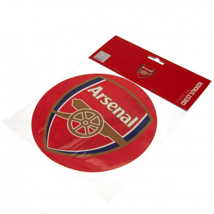 Arsenal FC Big Crest Circular Sticker - Excellent Pick