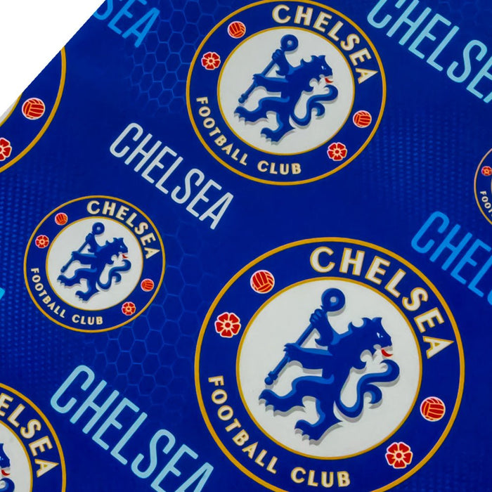 Chelsea FC Text Gift Wrap - Excellent Pick