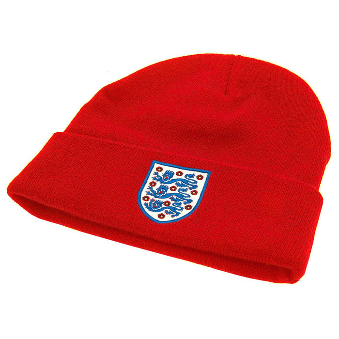 England FA Red Cuff Beanie - Excellent Pick