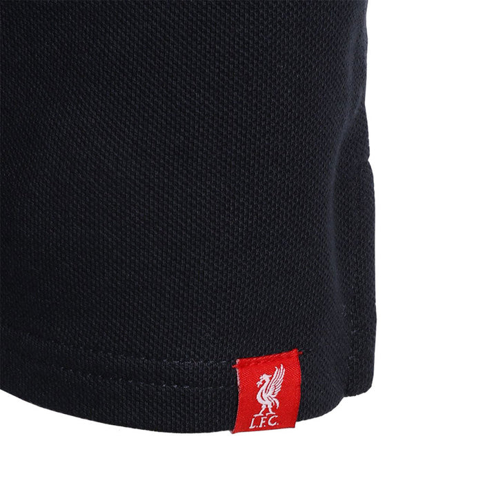 Liverpool FC Colour Block Polo Mens Navy Large - Excellent Pick