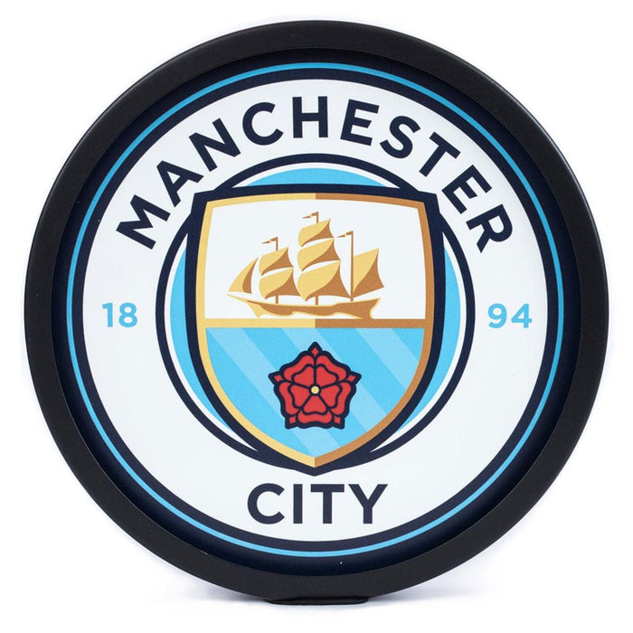Manchester City FC Metal LED Logo Sign - Excellent Pick