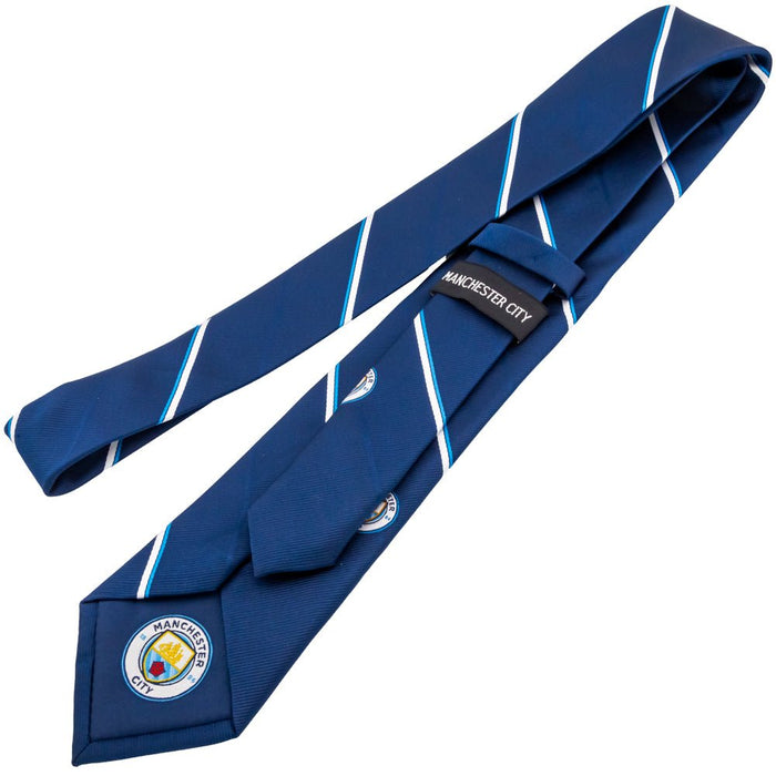 Manchester City FC Stripe Tie - Excellent Pick