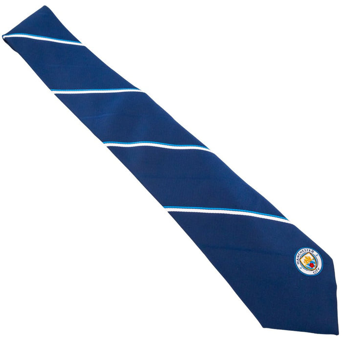 Manchester City FC Stripe Tie - Excellent Pick