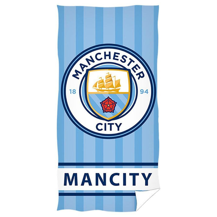 Manchester City FC Stripe Towel - Excellent Pick