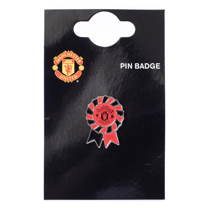 Manchester United FC Rosette Badge - Excellent Pick