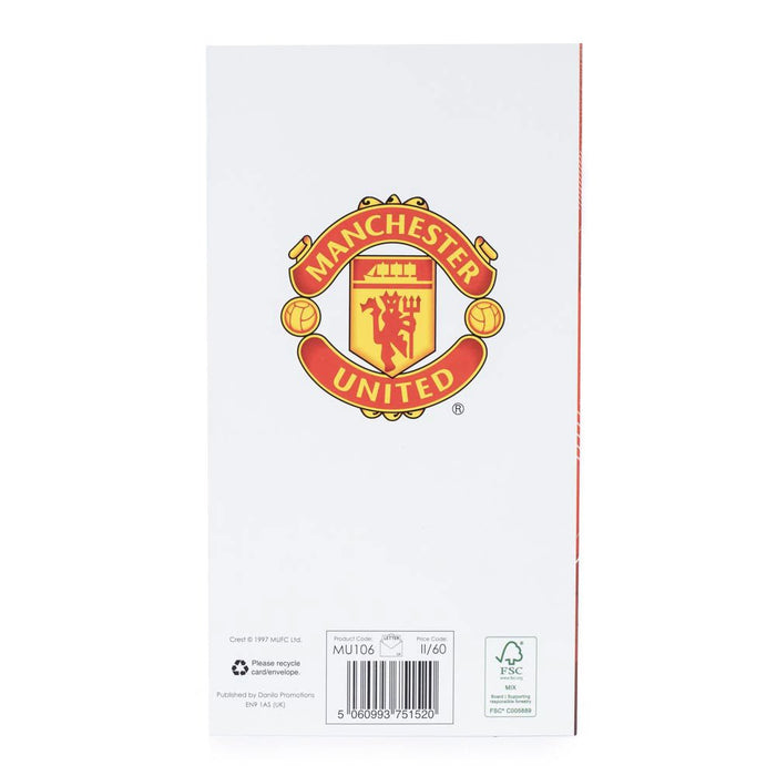 Manchester United FC Super Son Birthday Card - Excellent Pick
