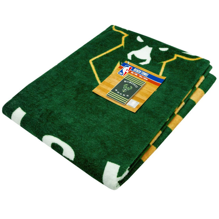 Milwaukee Bucks Stripe Towel - Excellent Pick