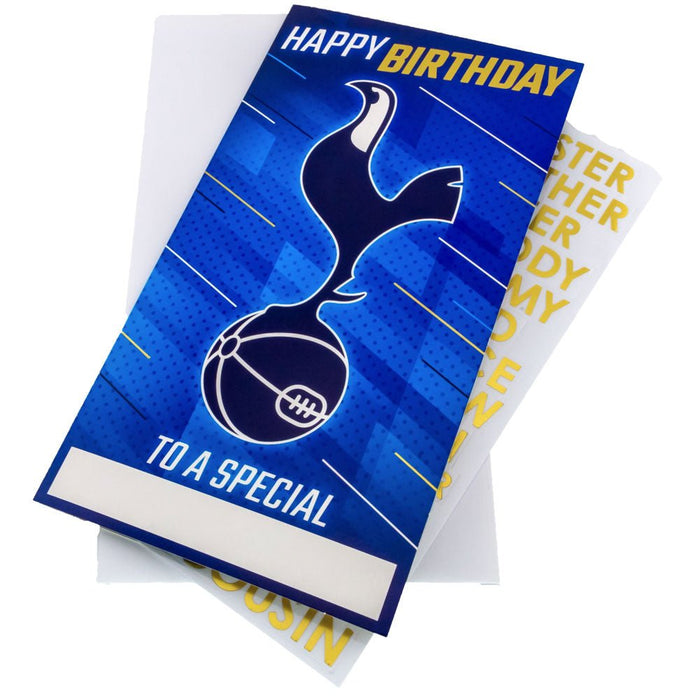 Tottenham Hotspur FC Personalised Birthday Card - Excellent Pick