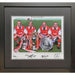 Arsenal FC Famous Back 4 Signed Framed Print - Excellent Pick