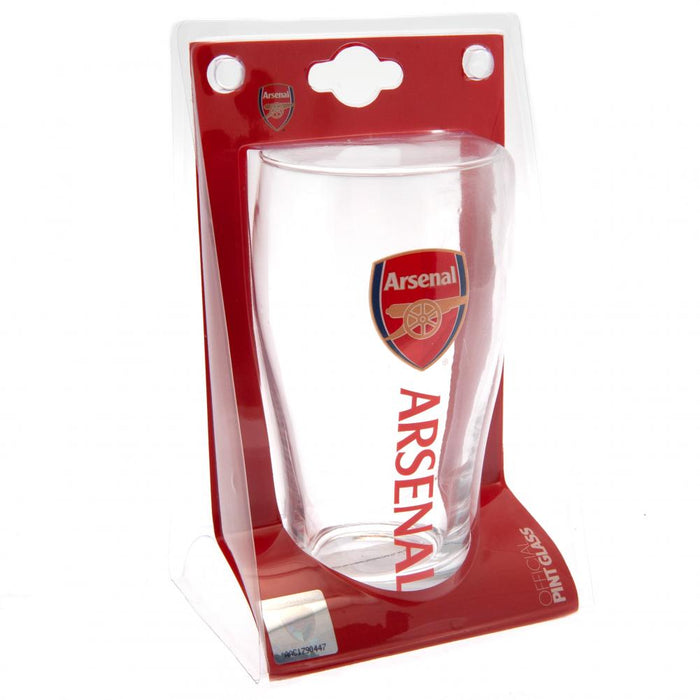 Arsenal FC Tulip Pint Glass - Excellent Pick