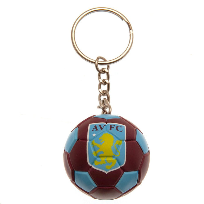 Aston Villa FC Football Keyring - Excellent Pick