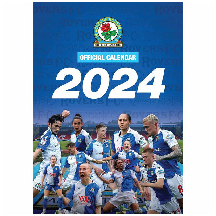 Blackburn Rovers FC A3 Calendar 2024 - Excellent Pick