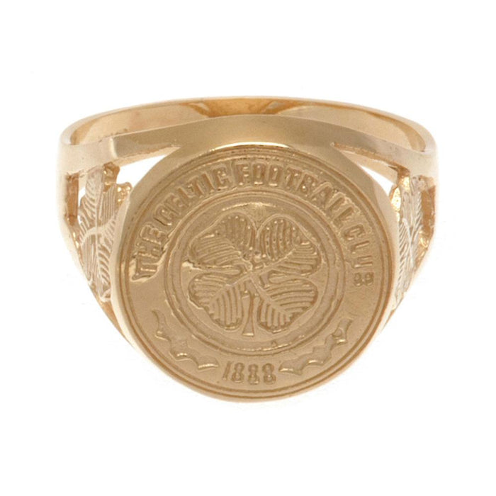 Celtic FC 9ct Gold Crest Ring Small - Excellent Pick