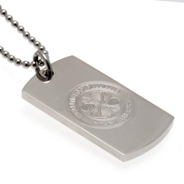 Celtic FC Engraved Dog Tag & Chain - Excellent Pick