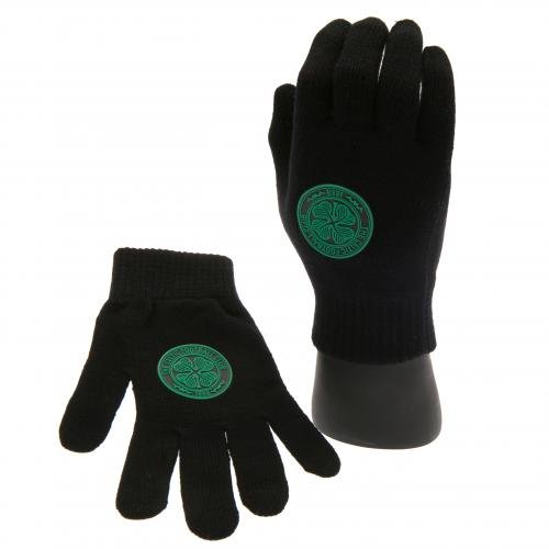 Celtic Fc Knitted Gloves Adults - Excellent Pick