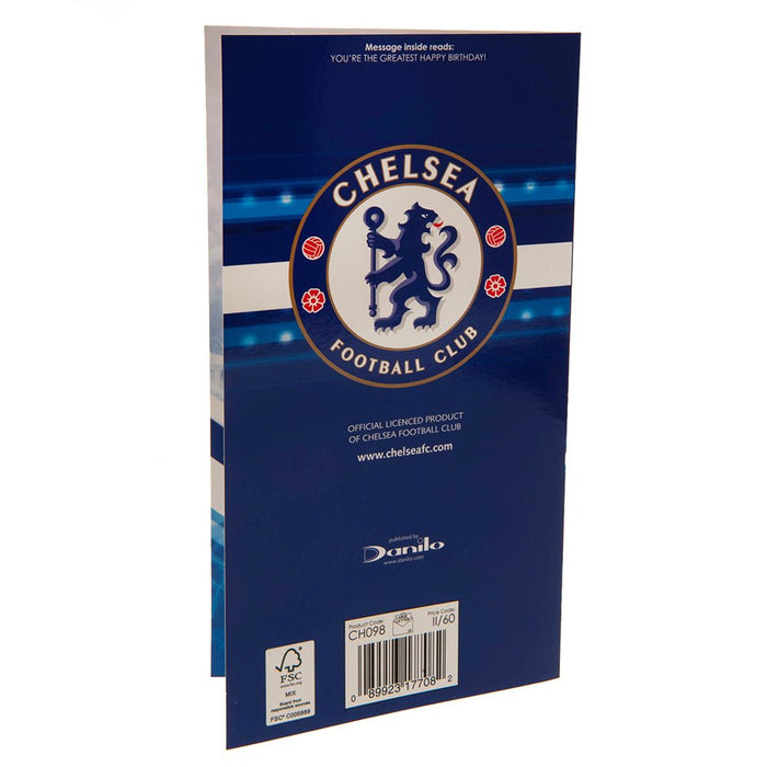 Chelsea FC Birthday Card Dad - Excellent Pick