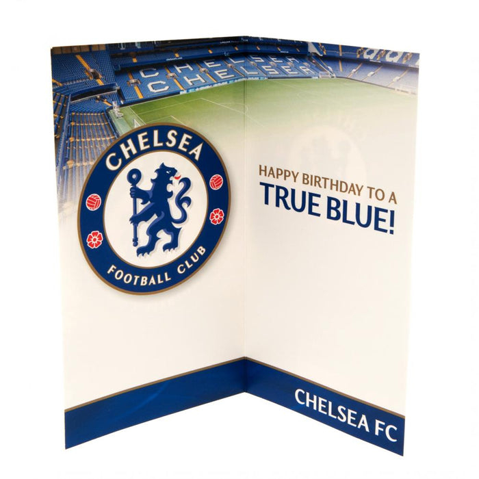 Chelsea FC Birthday Card No 1 Fan - Excellent Pick